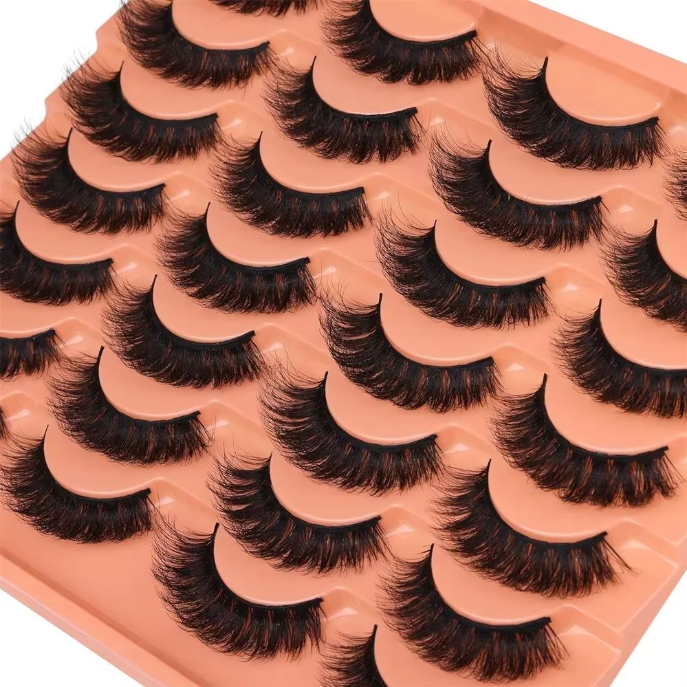 Eyelash Extension Volume Cat Eye - 14 Pares de Pestañas Postizas de