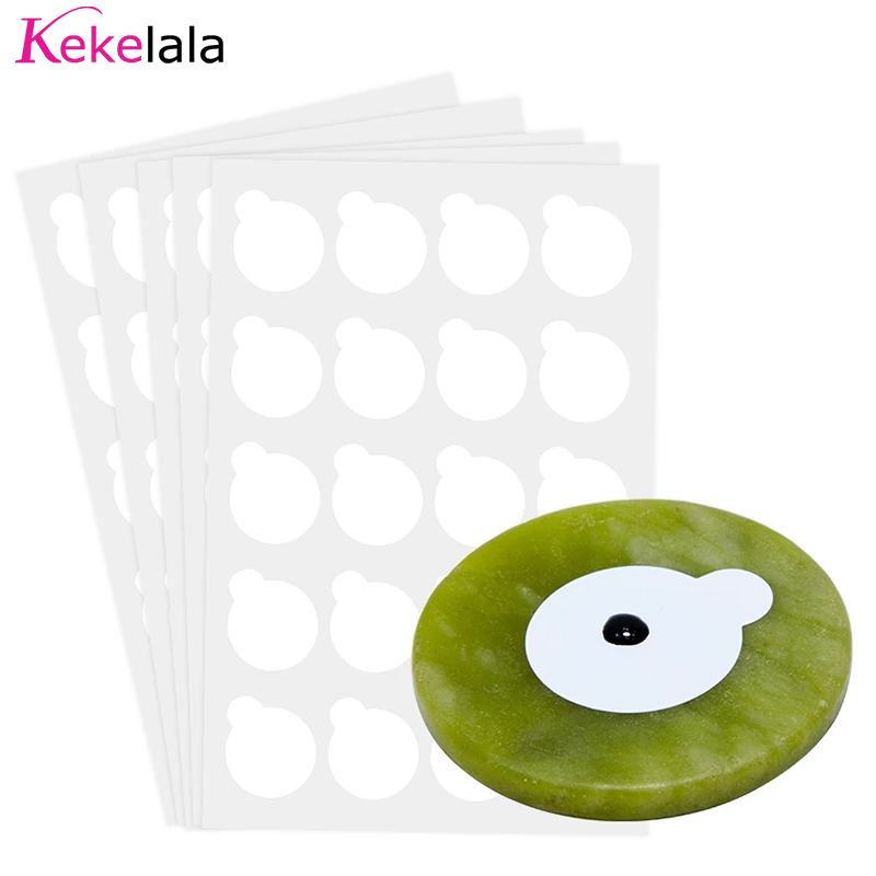 Eyelash Extension Last - 100 pegatinas de pegamento para extensiones