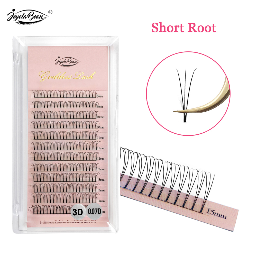 Eyelash Extension Russian - Extensiones de pestañas de abanico prefabricadas