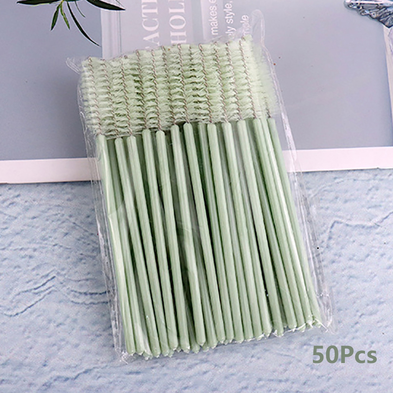 Eyelash Extension Vendor - 100 Unidades de Cepillos para Pestañas,