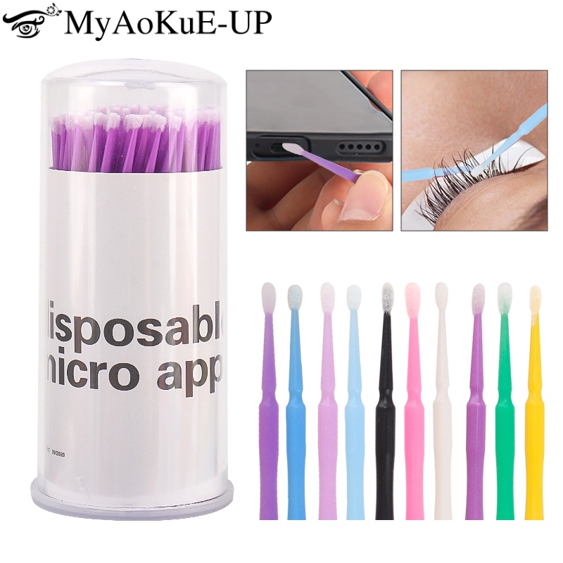 Eyelash Extension Vendor - 100 Uds cepillo de pestañas desechable