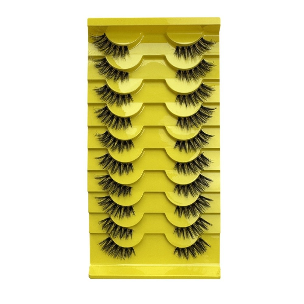 Eyelash Extension Volume Cat Eye - 10 Pares de Pestañas Postizas 3D