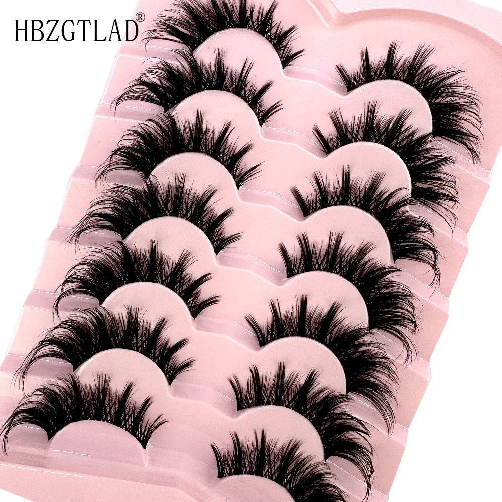 Eyelash Extension Volume Cat Eye - Pestañas HBZGTLADMink, pestañas postizas con efecto