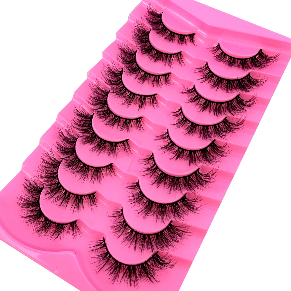 Eyelash Extension Volume Cat Eye - AMSDCN 9 Pares de Pestañas de