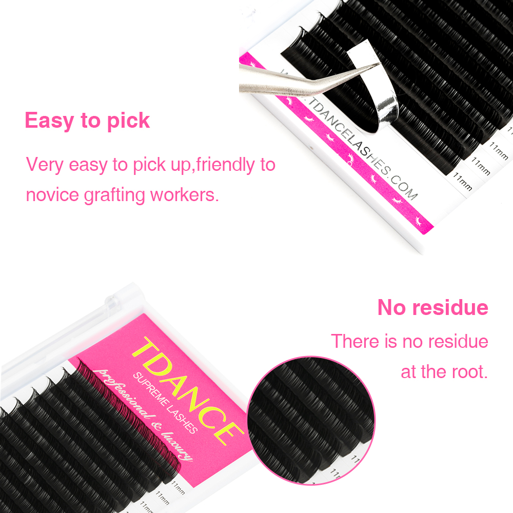TDANCE extensión de pestañas 1 - Eyelash Extension Russian reseña y precio