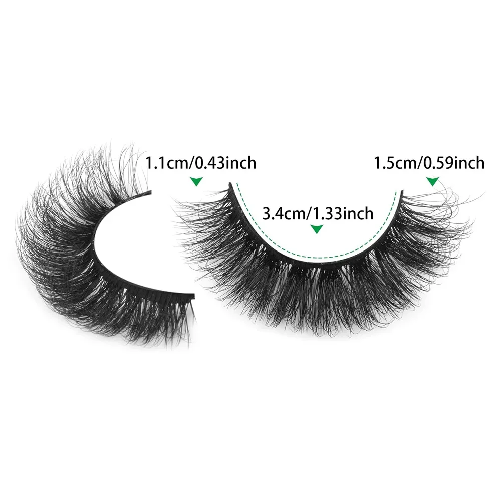 14 Pares de Pestañas Postizas  - Eyelash Extension Volume Cat Eye reseña y precio