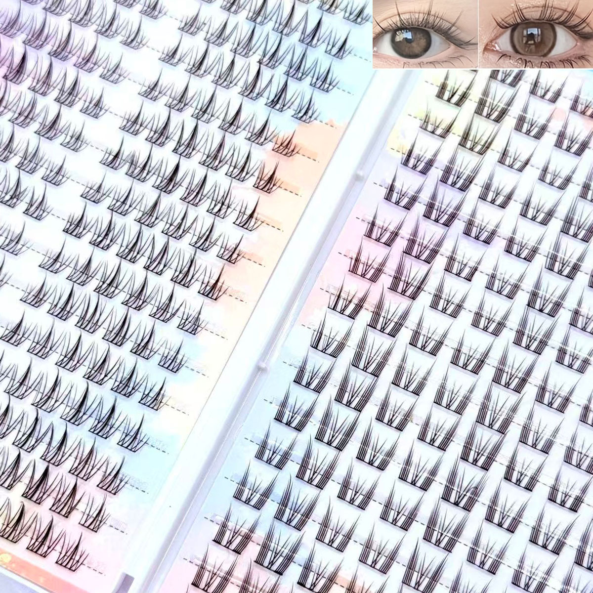Pestañas Postizas de Aspecto N - Eyelash Extension Cat Eye Wispy reseña y precio
