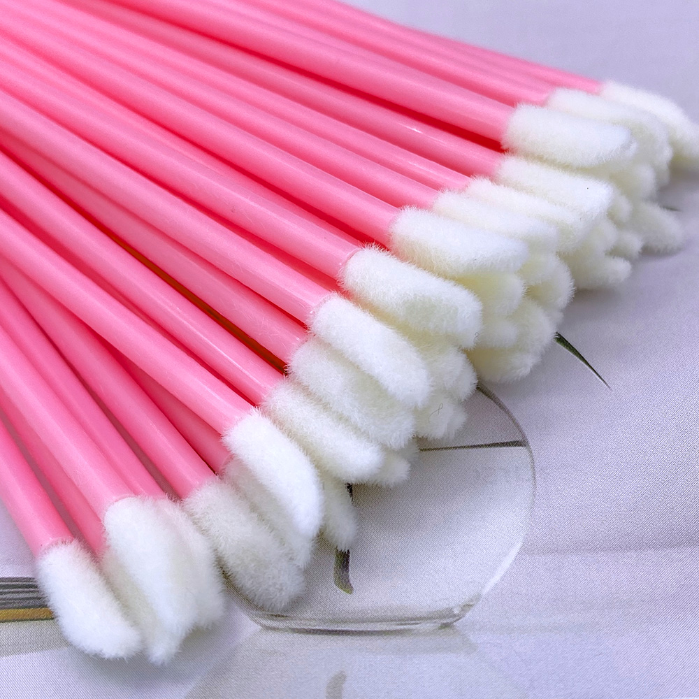 100 Uds cepillo de labios dese - Eyelash Extension Vendor reseña y precio