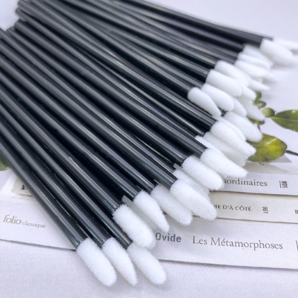 100 Uds cepillo de labios dese - Eyelash Extension Vendor reseña y precio