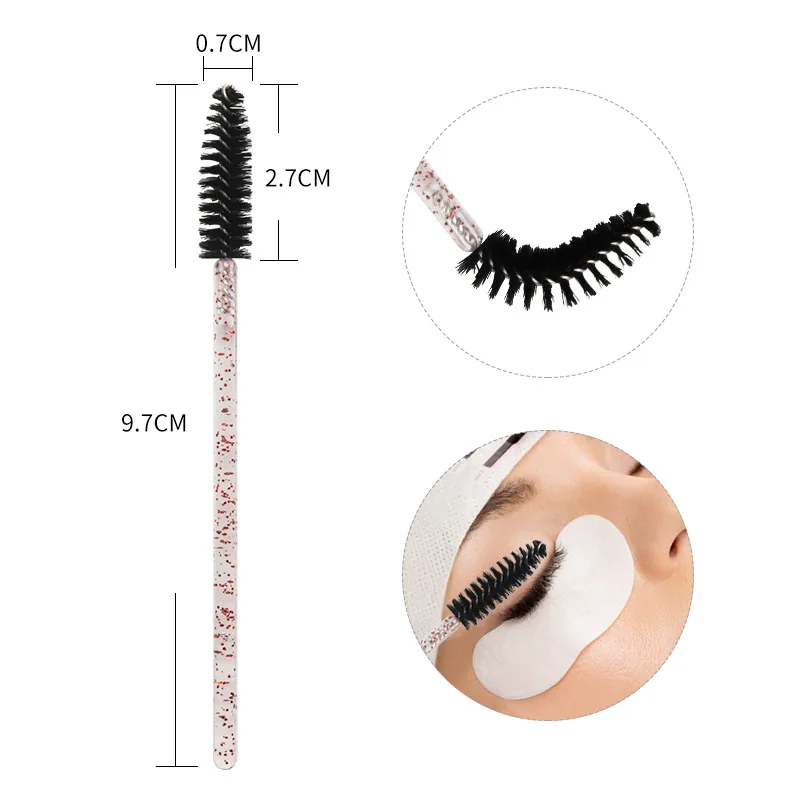 50 Uds. De cepillos para pesta - Eyelash Extension Wholesale reseña y precio