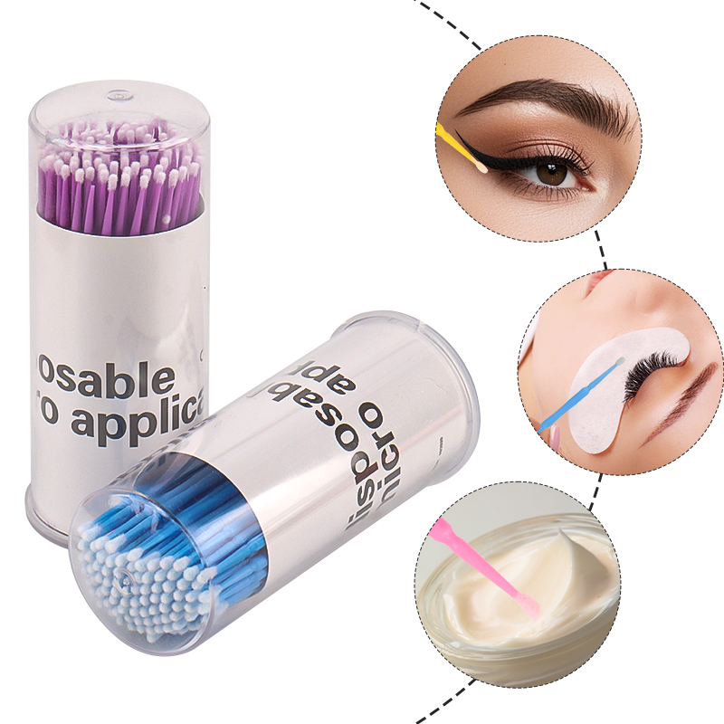 100 Uds cepillo de pestañas de - Eyelash Extension Vendor reseña y precio