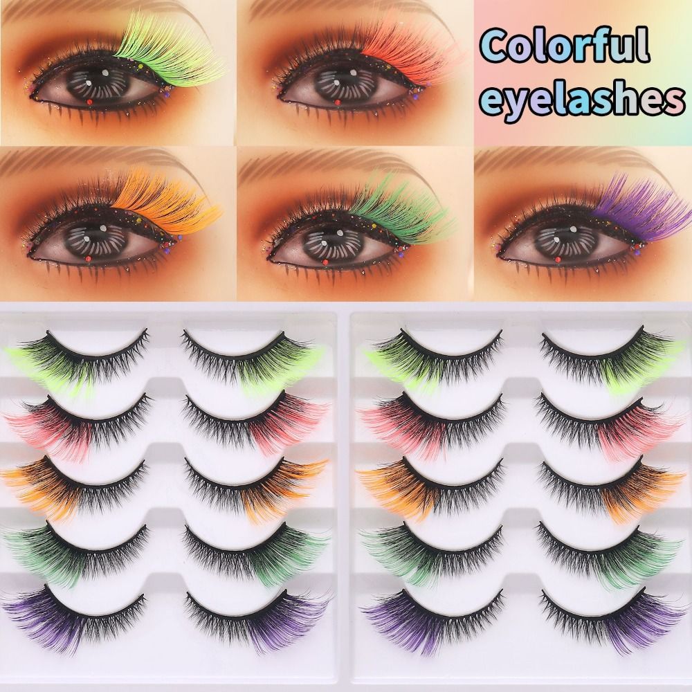 10 Pares de Pestañas de Visón  - Eyelash Extension Cat Eye Wispy reseña y precio