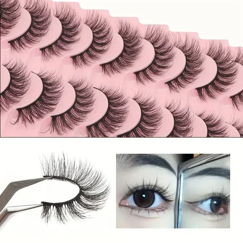 Pestañas postizas naturales, l - Eyelash Extension Cat Eye Wispy reseña y precio