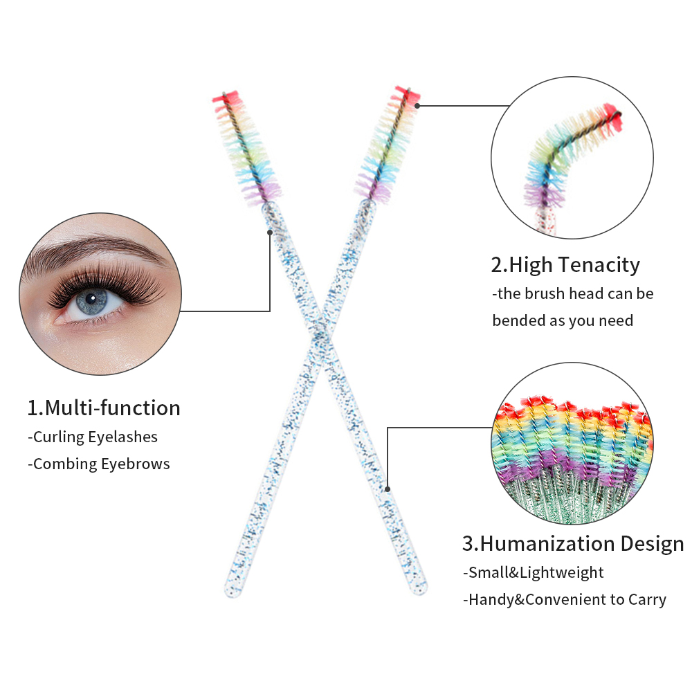 50PCS Pinceles de Maquillaje d - Eyelash Extension Last reseña y precio