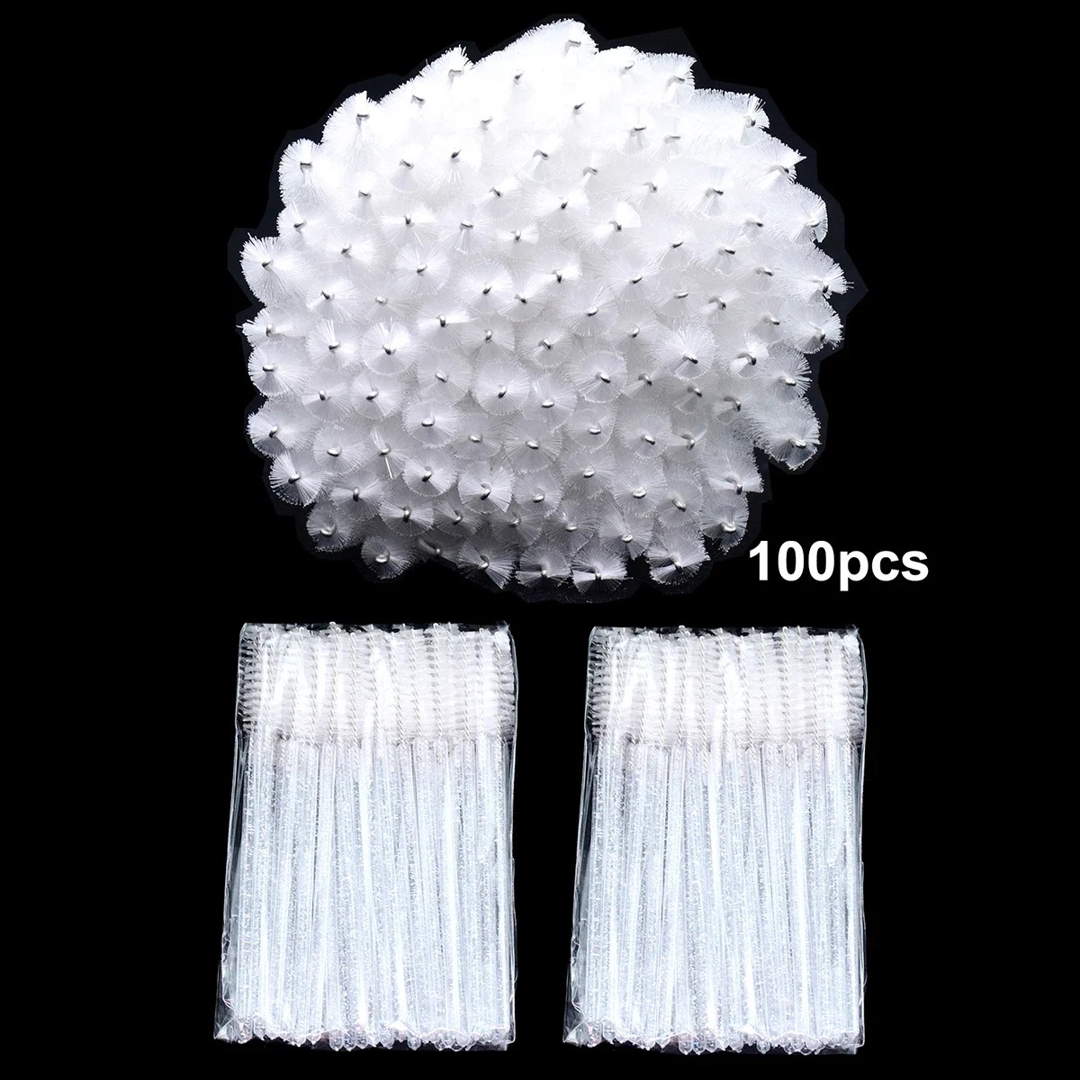 100 unidades de cepillos desec - Eyelash Extension Wholesale reseña y precio