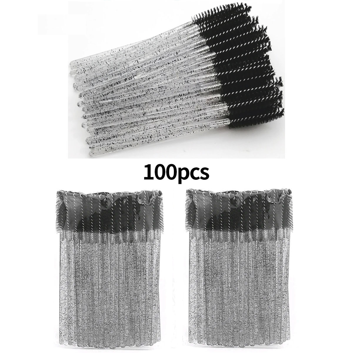 100 unidades de cepillos desec - Eyelash Extension Wholesale reseña y precio