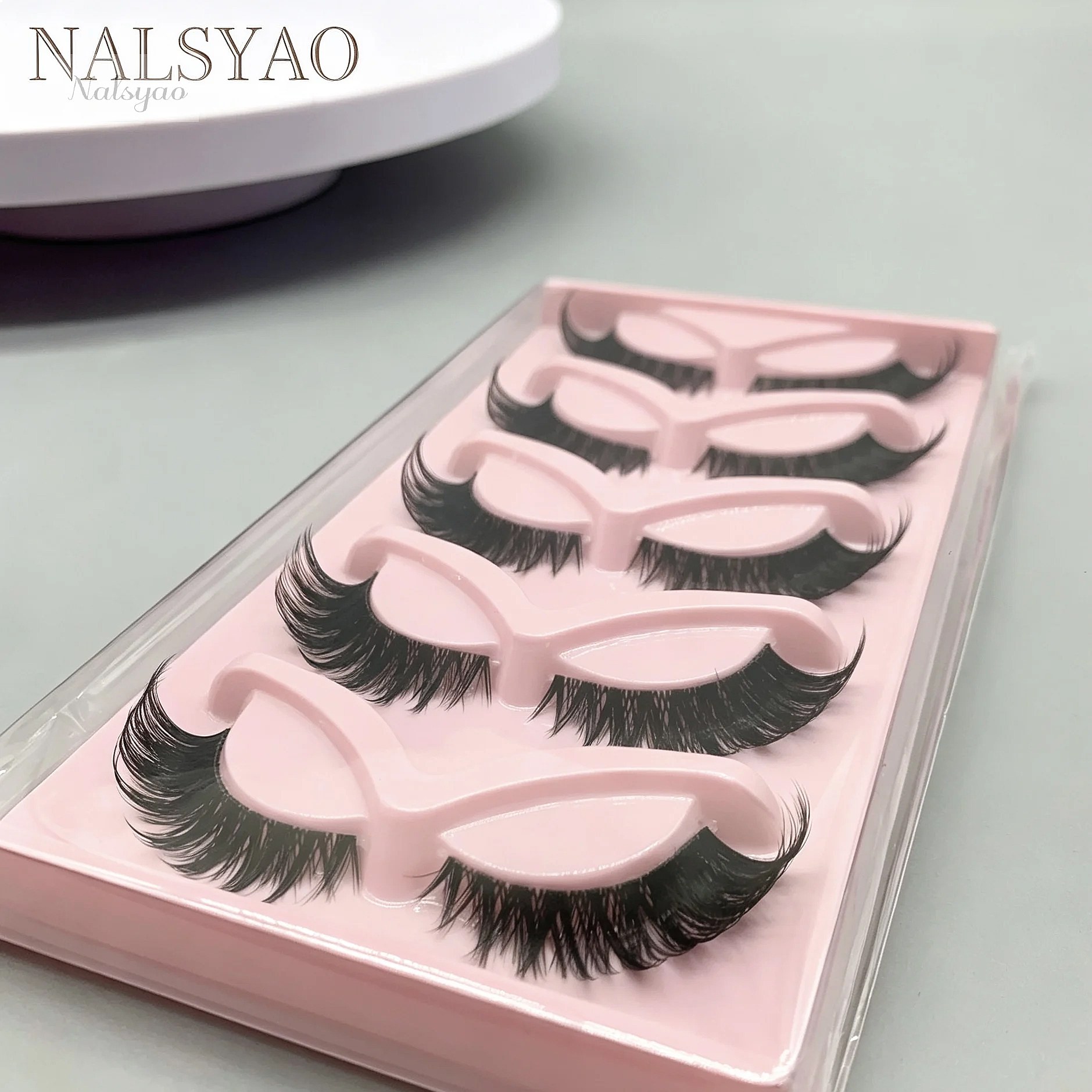 Pestañas de Ojo de Gato en Ofe - Eyelash Extension Volume Cat Eye reseña y precio