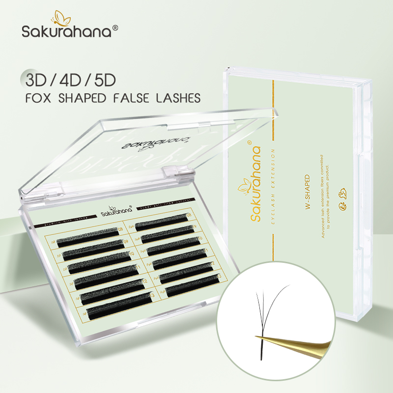 Pestañas Postizas SAKURAHANA F - Eyelash Extension Volume Cat Eye reseña y precio