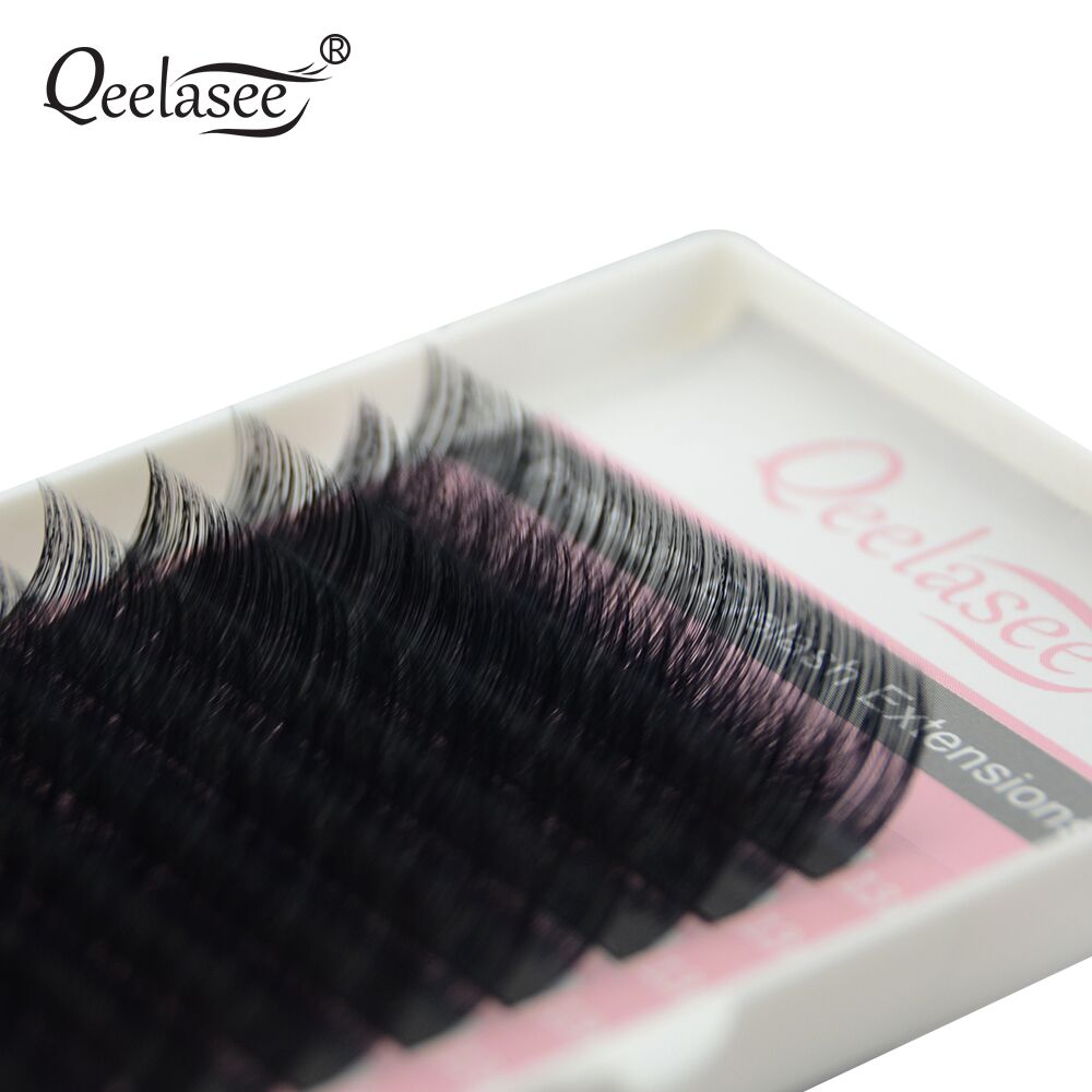 Qeelasee-extensiones de pestañ - Eyelash Extension Russian reseña y precio