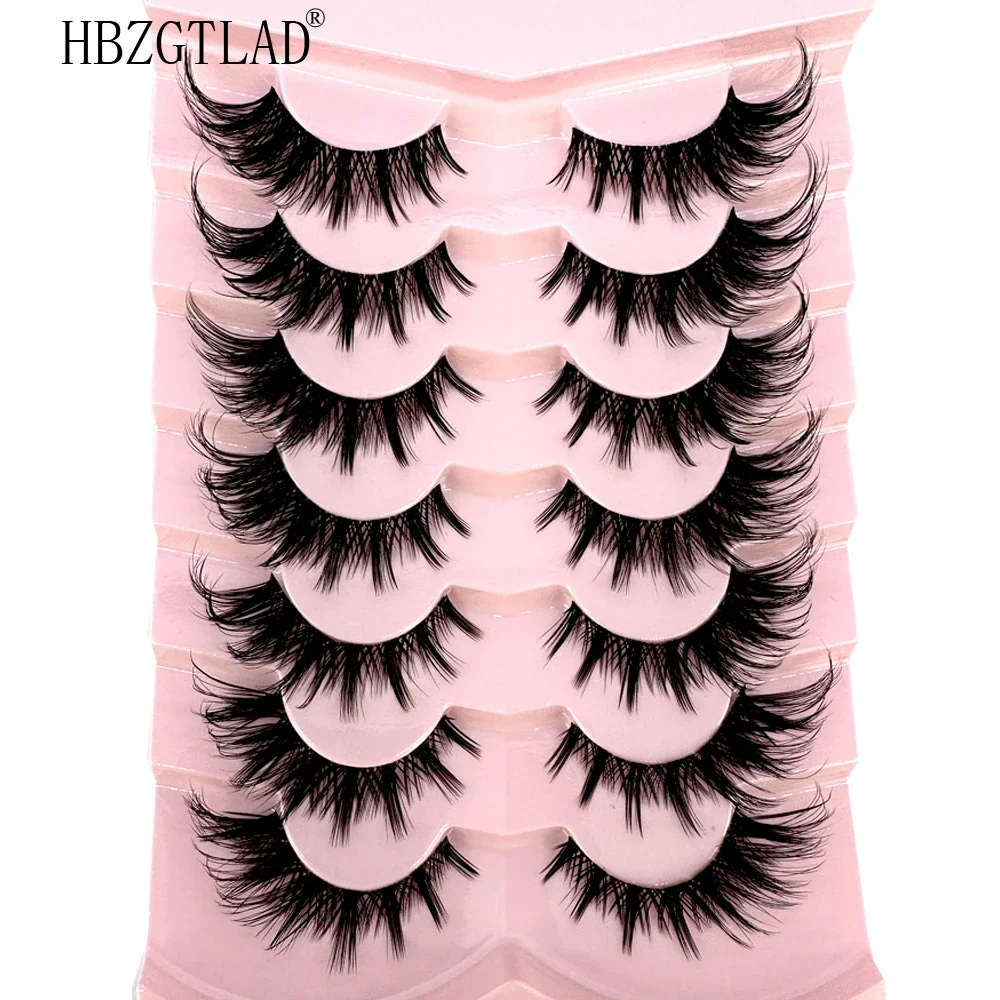 Pestañas HBZGTLADMink, pestaña - Eyelash Extension Volume Cat Eye reseña y precio