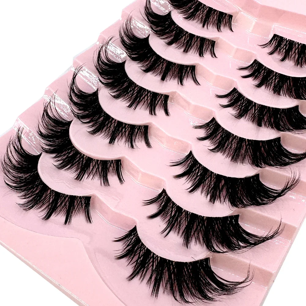Pestañas HBZGTLADMink, pestaña - Eyelash Extension Volume Cat Eye reseña y precio