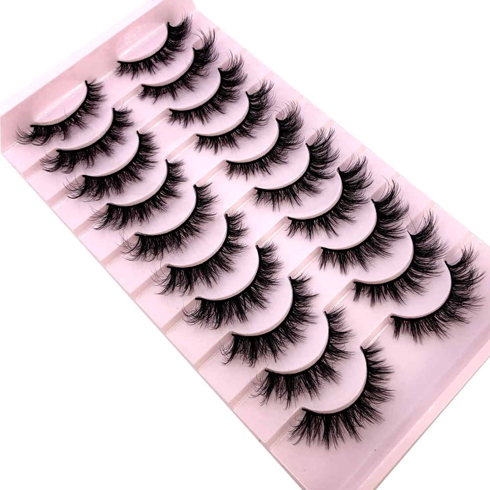AMSDCN 9 Pares de Pestañas de  - Eyelash Extension Volume Cat Eye reseña y precio