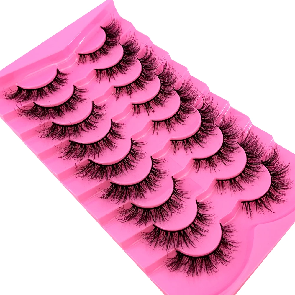 AMSDCN 9 Pares de Pestañas de  - Eyelash Extension Volume Cat Eye reseña y precio