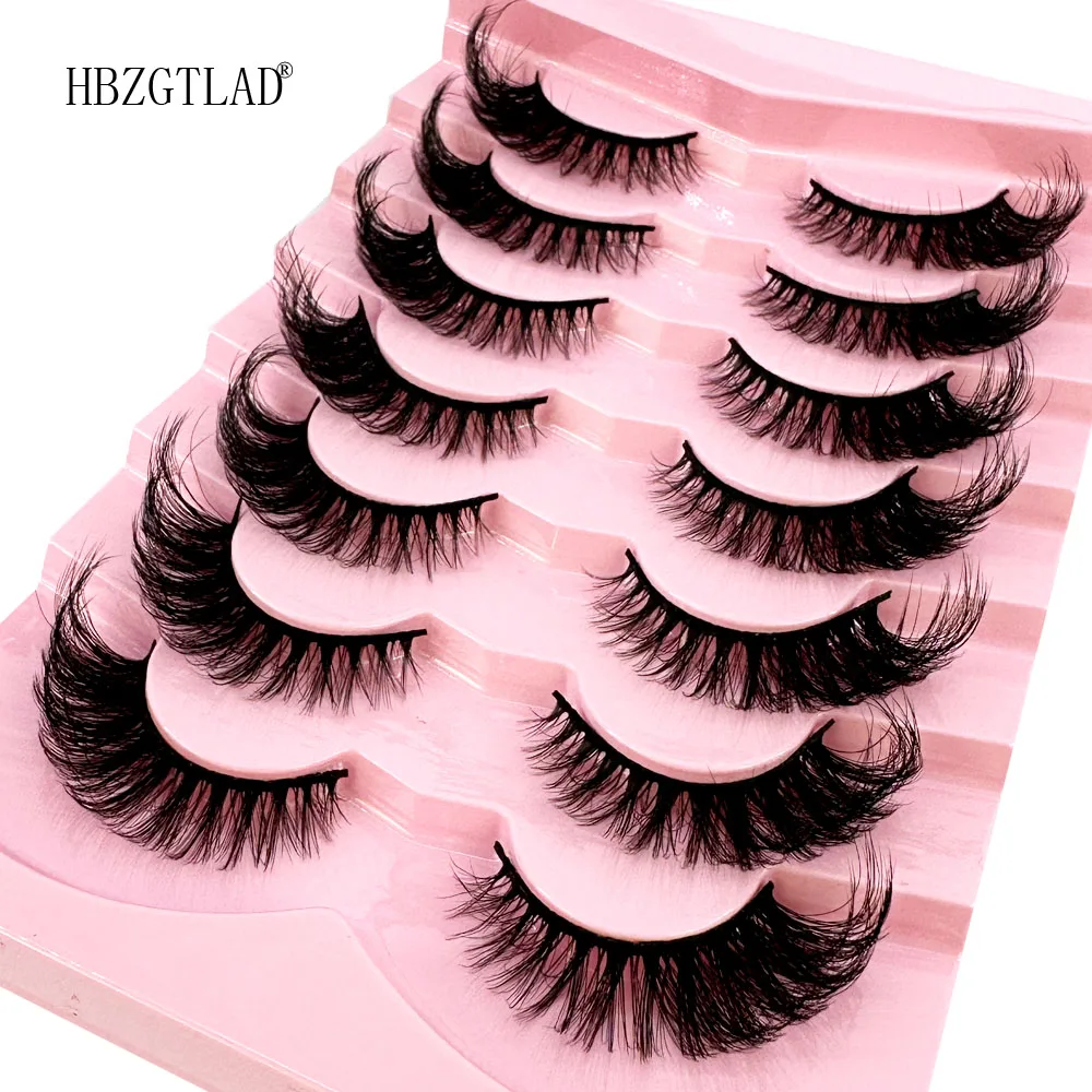 7 pares de pestañas postizas g - Eyelash Extension Volume Cat Eye reseña y precio