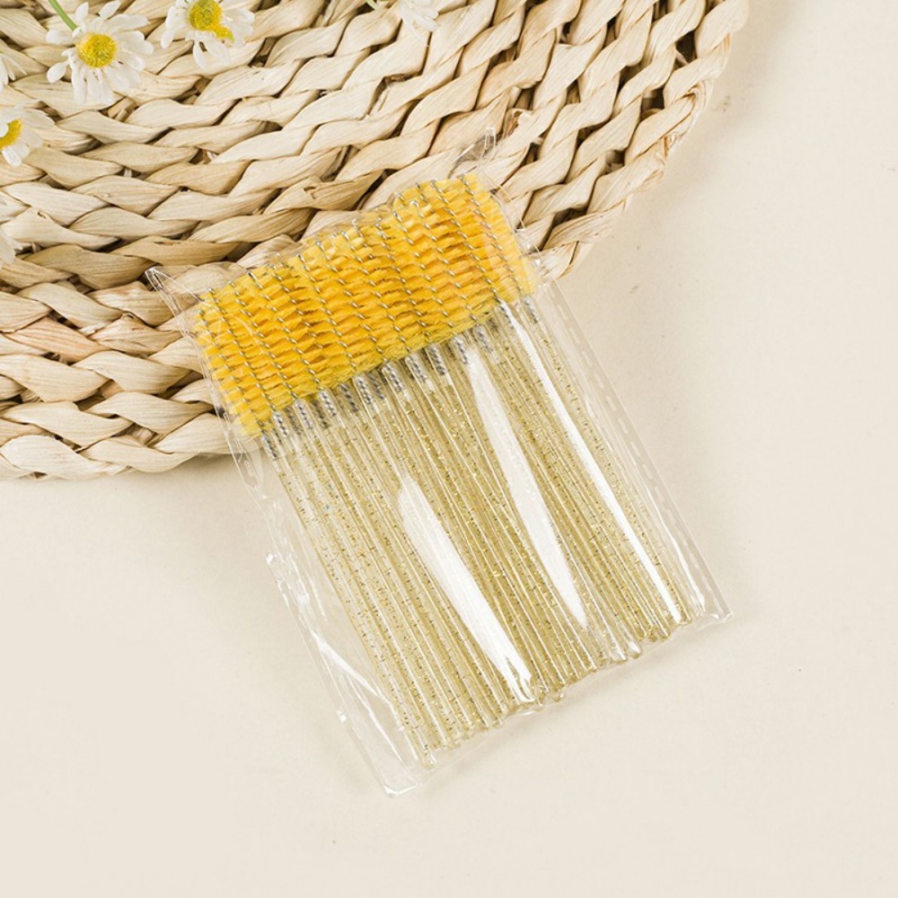 50-100 Uds. Peines de cepillo  - Eyelash Extension Vendor reseña y precio