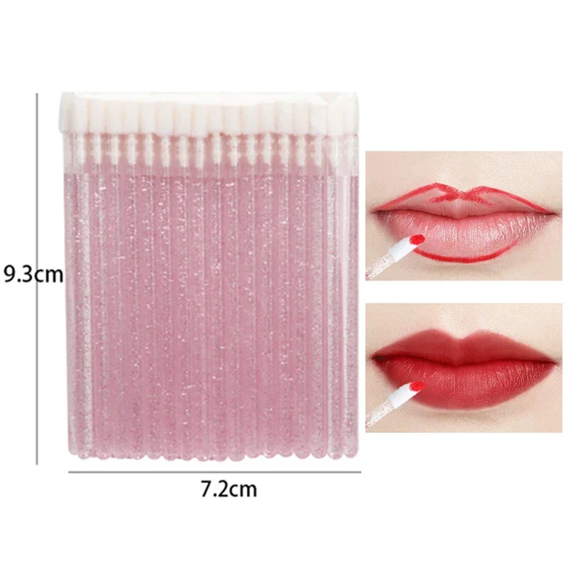 Cepillos labio 100 Uds pestaña - Eyelash Extension Wholesale reseña y precio